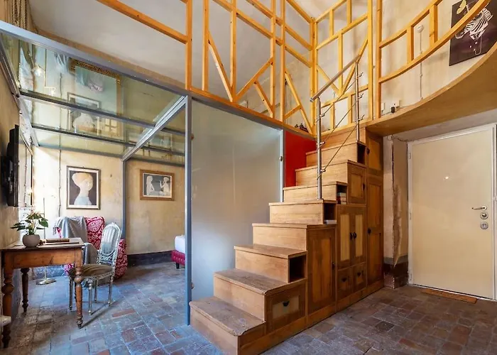 Amazing & Romantic *loft Testaccio Aventino* Daire *